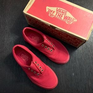 Red Vans - Women